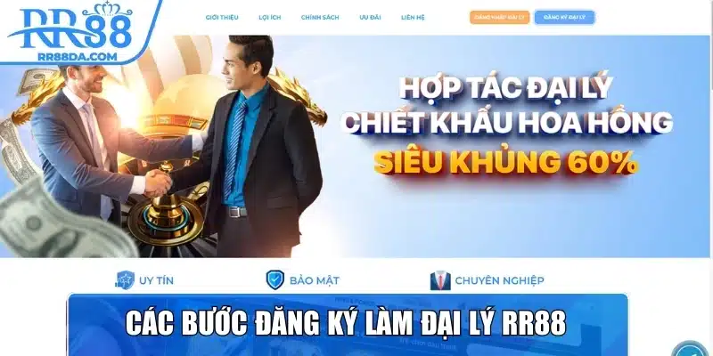 Các bước đăng ký làm đại lý RR88 nhanh chóng và dễ dàng