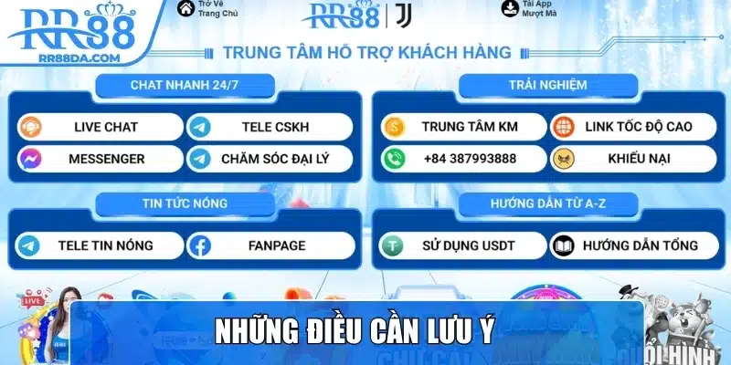 Những điều cần lưu ý để quá trình hỗ trợ được hiệu quả 