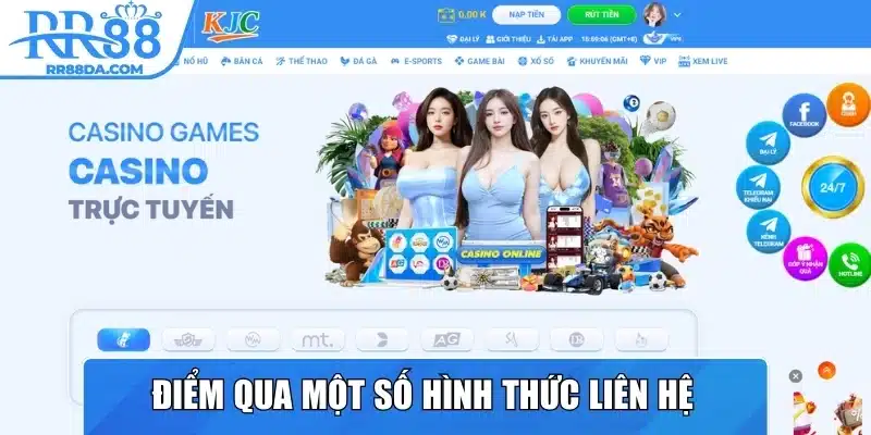 Điểm qua một số hình thức liên hệ được sử dụng nhiều