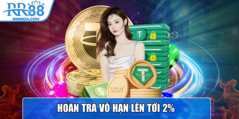 Hoàn trả vô hạn lên tới 2%